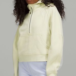 Scuba Oversized Half-zip Hoodie | XS/S | Dewy